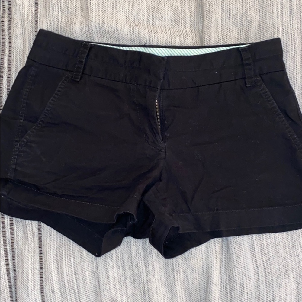 Black Chino Shorts